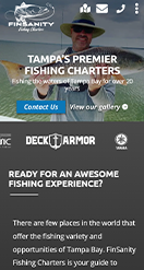 FINSANITY FISHING CHARTERS mobile version